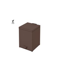 Sanco Waste Bins Χαρτοδοχείο 5lt Wenge ανάγλυφο 90677-Α75