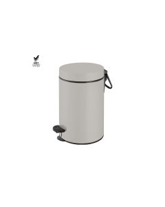 Sanco Waste Bins Χαρτοδοχείο 3lt Soft Closing System Γκρι τσιμέντου ματ 90689-M104