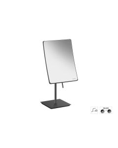 Sanco Cosmetic mirrors Μεγεθυντικός καθρέπτης x3 Σκούρο γραφίτη MR-303-122