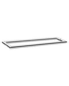 Sanco Glass Door Accessories Διπλή Λαβή / Πετσετοθήκη Χρώμιο SET-GL0715-Α03