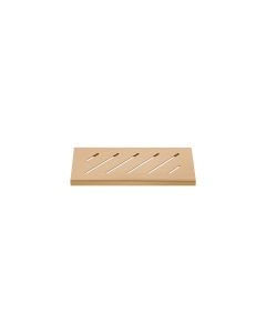 Sanco Shower Shelves Σπογγοθήκη (AISI 304) PVD θερμό μπρονζέ βουρτσιστό SH-0101-PVD-01BR