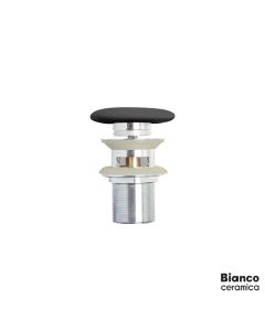 Βαλβίδα Νιπτήρα Clic-Clac Bianco Ceramica Anthracite Matt TP01-421