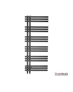 Θερμαινόμενη Πετσετοκρεμάστρα μπάνιου Inox VIVO 119x50 Silk Black VIV11950-401