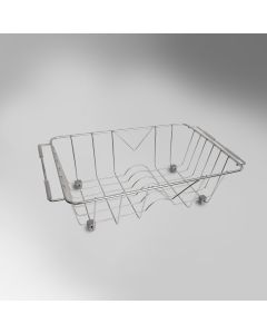 Καλάθι Νεροχύτη, διάσταση  41,5x25 Κρεμαστό Inox  W23-110