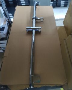 ΒΕΡΓΑ ΝΤΟΥΖ 82cm Φ25mm ΜΕ ΣΑΠΟΥΝΟΘΗΚΗ CHROME XBAR25/82-100