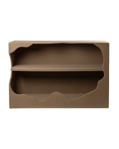 ΡΑΦΙΕΡΑ MDF ΕΚΡΟΥ 120x36.5x82cm Eurolamp 810-00234