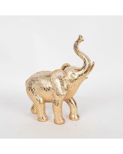 ΕΛΕΦΑΝΤΑΣ ΠΟΛΥΡΕΖΙΝ ΛΕΥΚΟΣ - ΧΡΥΣΟΣ 20x25x11.5cm Eurolamp 752-11613
