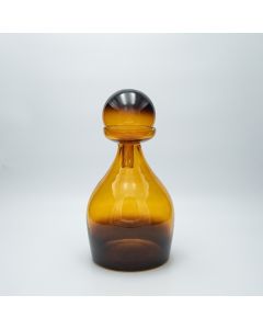 ΚΑΡΑΦΑ ΓΥΑΛΙΝΗ ΑΝΟΙΧΤΟ ΚΑΦΕ 34x16cm Eurolamp 819-01284