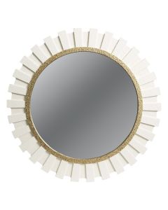 ΚΑΘΡΕΦΤΗΣ ΞΥΛΙΝΟΣ ΛΕΥΚΟΣ 70x3x70cm Eurolamp 811-30010