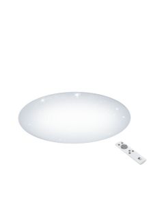 Eglo Giron-S Στρογγυλό Εξωτερικό LED Panel Ισχύος 60W με Ρυθμιζόμενο Λευκό Φως 76x76εκ. 97542