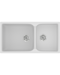 Sanitec Νεροχύτης 307 Classic 92×51 307-00-White