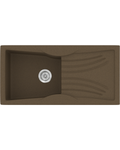 Sanitec Νεροχύτης 328 Classic 99×51 328-41-Granite-Rust