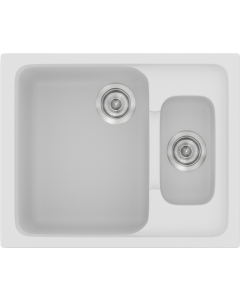 Sanitec Νεροχύτης 330 Classic 62×51 330-00-White