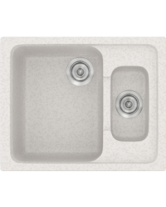 Sanitec Νεροχύτης 330 Classic 62×51 330-14-Metallic-Ice