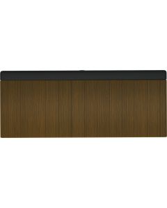 Sanitec SPA Como 4590-darkbrown-black-matte