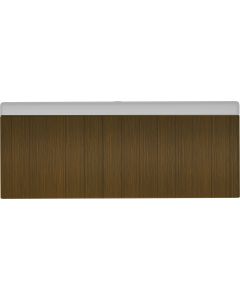Sanitec SPA Como 4590-darkbrown-white-matte
