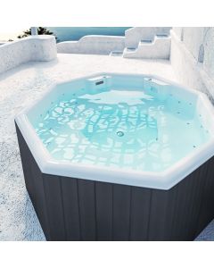 Sanitec SPA Medusa 4623-arlineteak-anthracite-matte