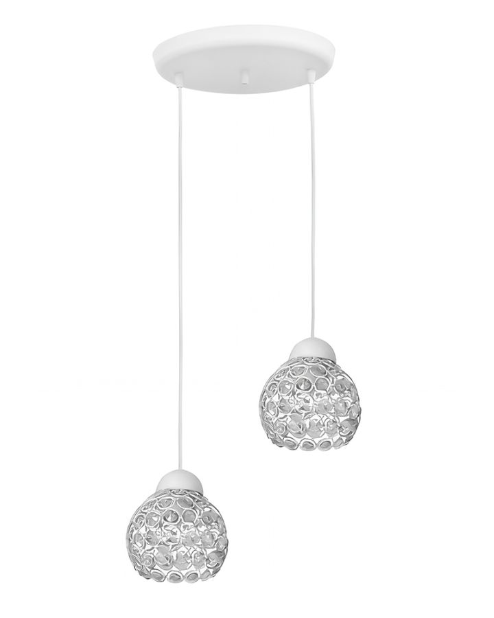CHRIS 2L PENDEL NIKEL CRYSTAL Heronia 01-0298