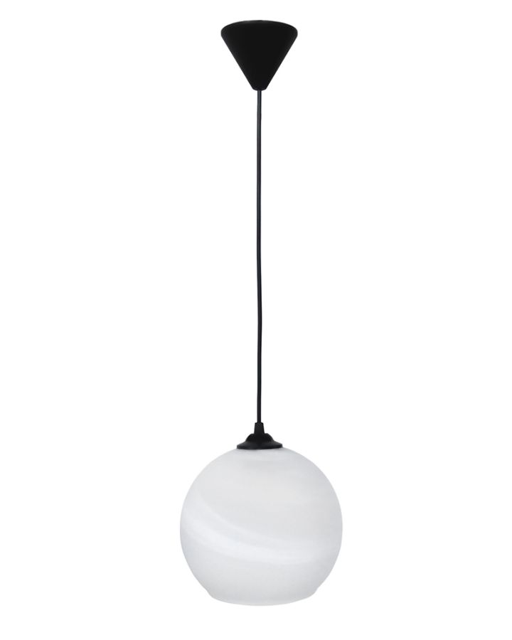 Φωτιστικό GL-6040 1/L BL-WHITE ΑΛΑΒΑΣΤΡΟ Heronia 02-0500