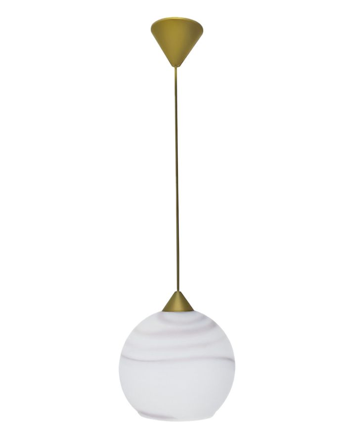 Φωτιστικό GL-6040 1/L GOLD-KAFE ΑΛΑΒΑΣΤΡΟ Heronia 02-0519