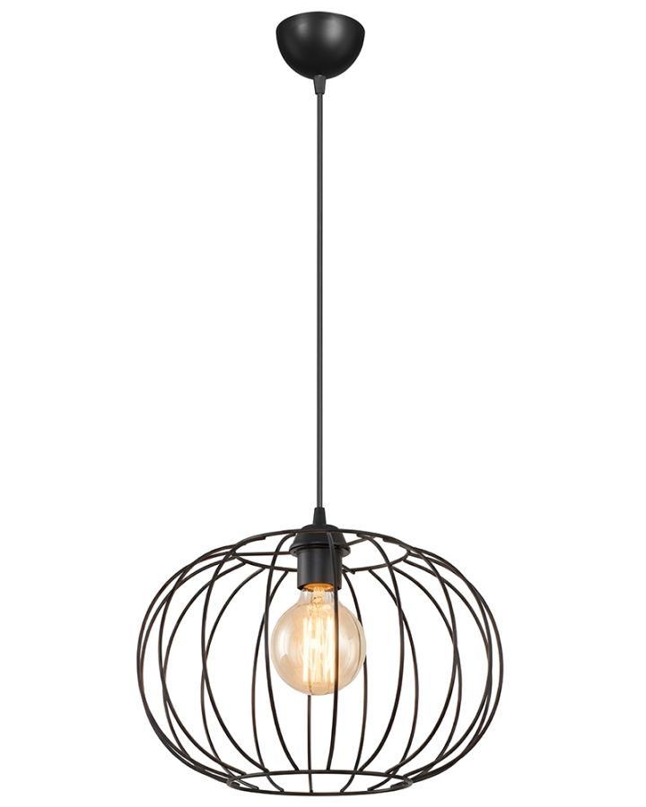 DM-06 BLACK 1/L ΟΒΑΛ ΚΡΕΜΑΣΤΟ ΣΥΡΜΑΤΙΝΟ Heronia 34-0385