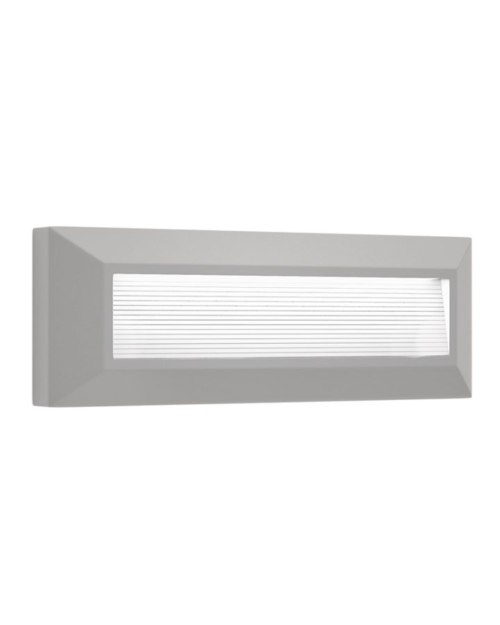 Φωτιστικό επιτοίχιο πλαφονιέρα HER-08 GREY LED εξωτερικού χώρου. Heronia 42-0015