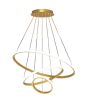 SE LED 60 DAMITA GOLD PENDANT 60x40x20cm 57W 3CCT WITH MEMORY IP20 2 YEARS WARRANTY A2 HOMELIGHTING 77-50604