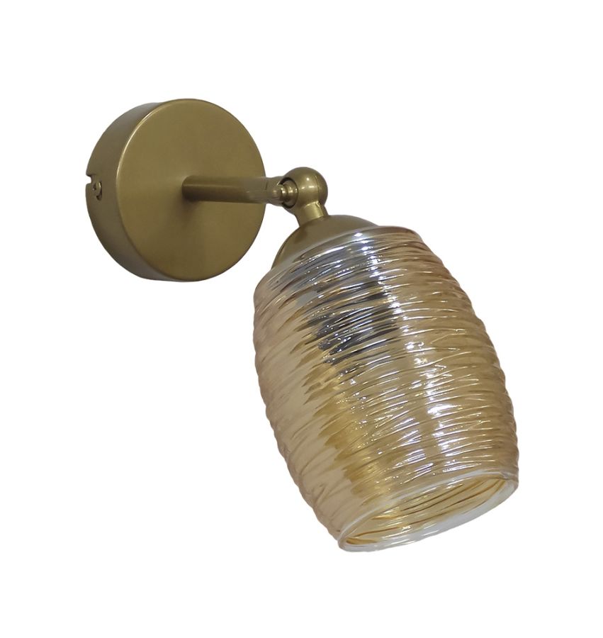 BARREL/AP KEY GOLD-MELI ΑΠΛΙΚΑ ΓΥΑΛΙ E/27 Heronia 01-0398