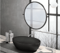 Νιπτήρας Επιτραπέζιος 60*42 εκ. Χρώμα Ardesia GSI Pura Color 8842-401