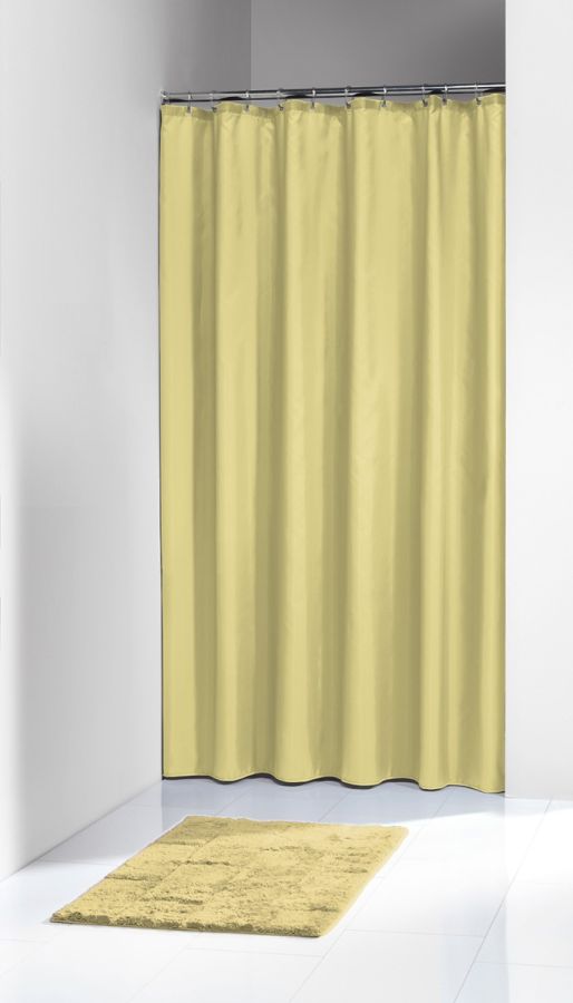 Granada 180x200 yellow Πλαστική κουρτίνα μπάνιου Sealskin  217001341