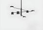 SE LED 30 PIEDRA BLACK  PENDANT 85x80cm 30W IP20  3CCT WITH MEMORY 2 YEARS WARRANTY Γ5 HOMELIGHTING 77-50609