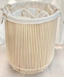 Σετ 3 Καλάθια Bamboo σε Φυσικό Χρώμα 40x50cm,32x45cm,24x40cm Etoile AB-017