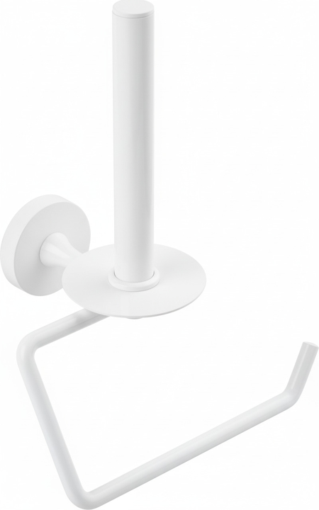 Χαρτοθήκη Διπλή Λευκό Bronze Art Fairmont MH08-53-AA-K