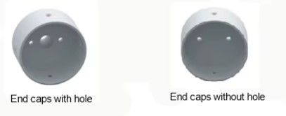 SE-PC-26 CAPS SET OF SILICONE TUBE D26MM (77-50533) HOMELIGHTING 77-50557