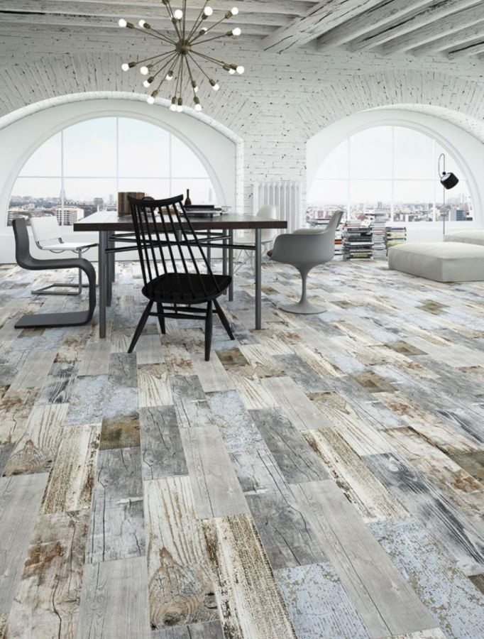 Γρανιτοπλακάκι Δαπέδου / Τοίχου Απομίμηση Ξύλου Old Vintage Mix 15x60cm 