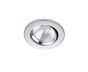 Σποτ Χωνευτό Στρογγυλό Χρωμέ 8xH5cm Led 5,5w 3000K 345lm Trio Lighting Pamir 650510106
