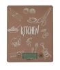 Ζυγαριά Κουζίνας Ηλεκτρονική max 5kg Kitchen Estia Home Art 01-8857