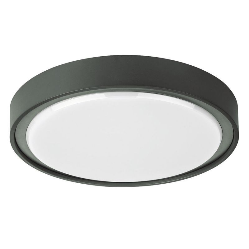 Πλαφονιέρα Εξ.Χώρου IP65 Ø30x4,4 cm Led 19 w 3000K 1240lm 110°  Ανθρακί ABS Viokef Anabella 4257301