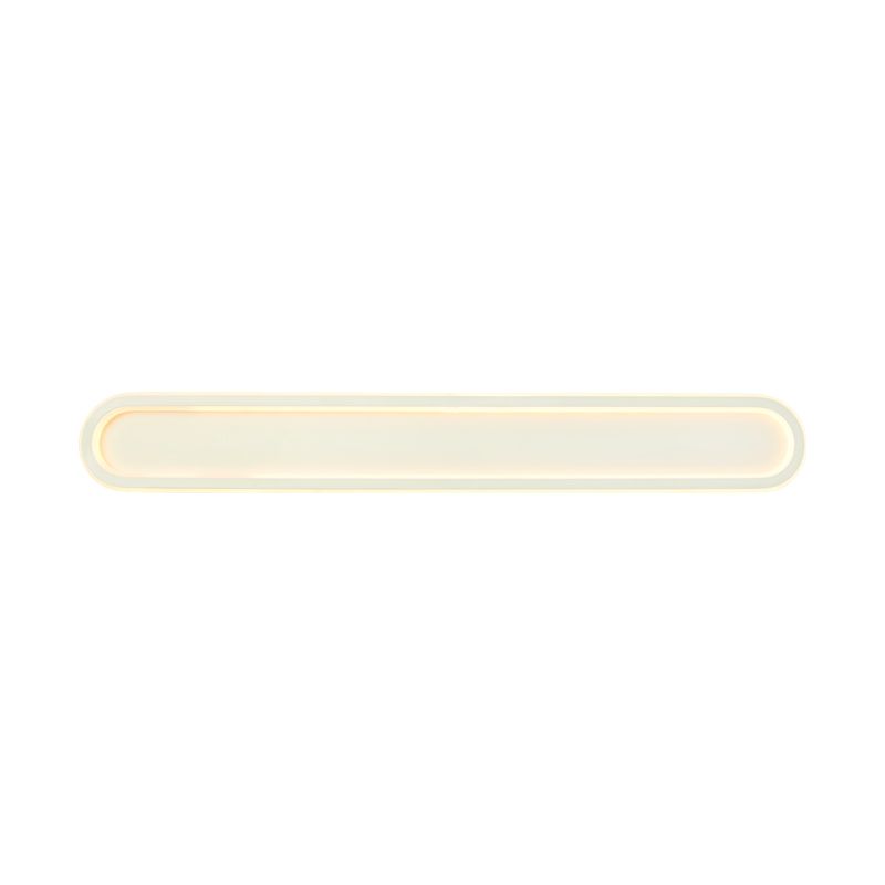 ΟΡΟΦΗΣ Φ/Σ LED 52W DIM 3000K 3600LM SOLO ΜΕΤΑΛΛΙΚΟ ΛΕΥΚΟ IP20 100X14X6CM ACA BR20LEDC100WHD