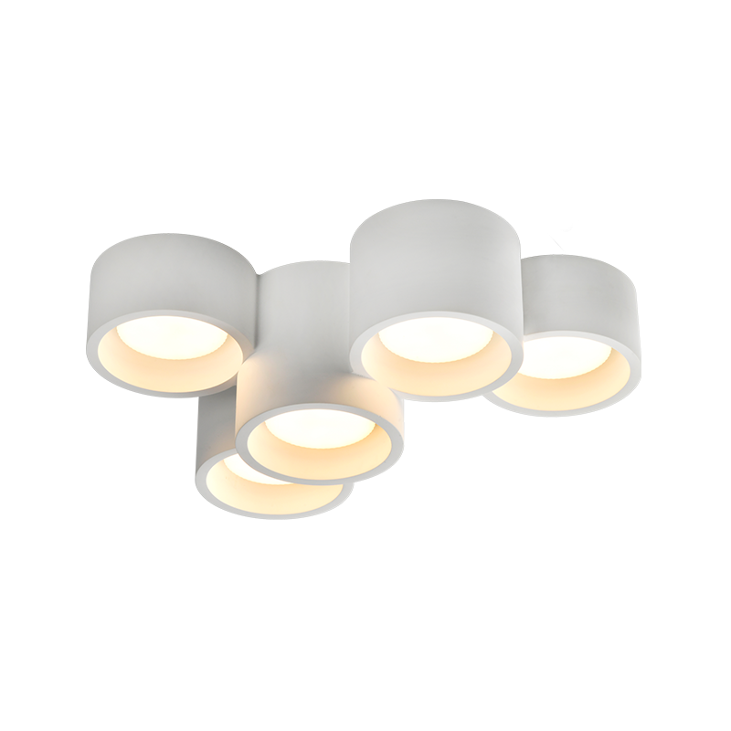 ΓΥΨΙΝΟ 5 ΣΤΡΟΓΓΥΛA Φ/Σ ΟΡΟΦΗΣ ΦΥΣΙΚΟ 370*240*150 GENI 5*GX53 ACA G96015