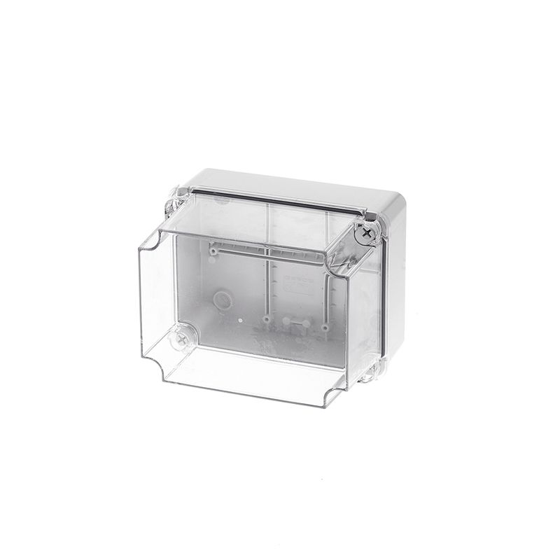 190X140X140 SURF BOX TRANSARENT LID IP65 ACA GR17215