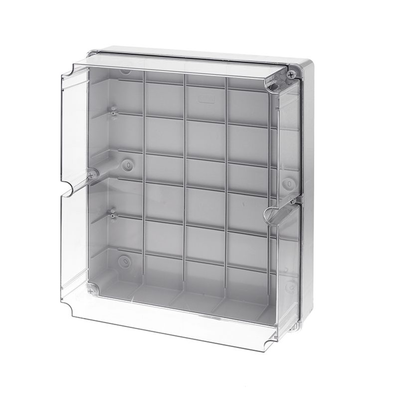 460X380X180 SURF BOX TRANSARENT LID IP65 ACA GR17292
