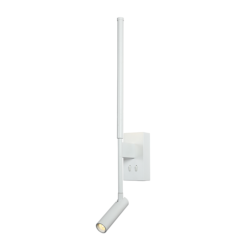 ΕΠΙΤΟΙΧΟ Φ/Σ  LED 5W + COB 3W 700LM 3000K IP20 ΛΕΥΚΟ ΑΛΟΥΜΙΝΙΟ + ΑΚΡΥΛΙΚΟ  ACA HM616LEDWWH