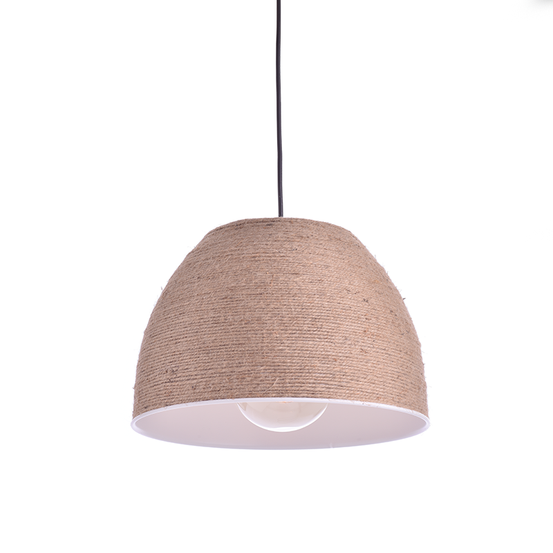 ΚΡΕΜΑΣΤΟ ΦΩΤΙΣΤΙΚΟ 1ΧΕ27 ΣΧΟΙΝΙ Φ33χΗ20cm MALTA ACA KS2112P1BK