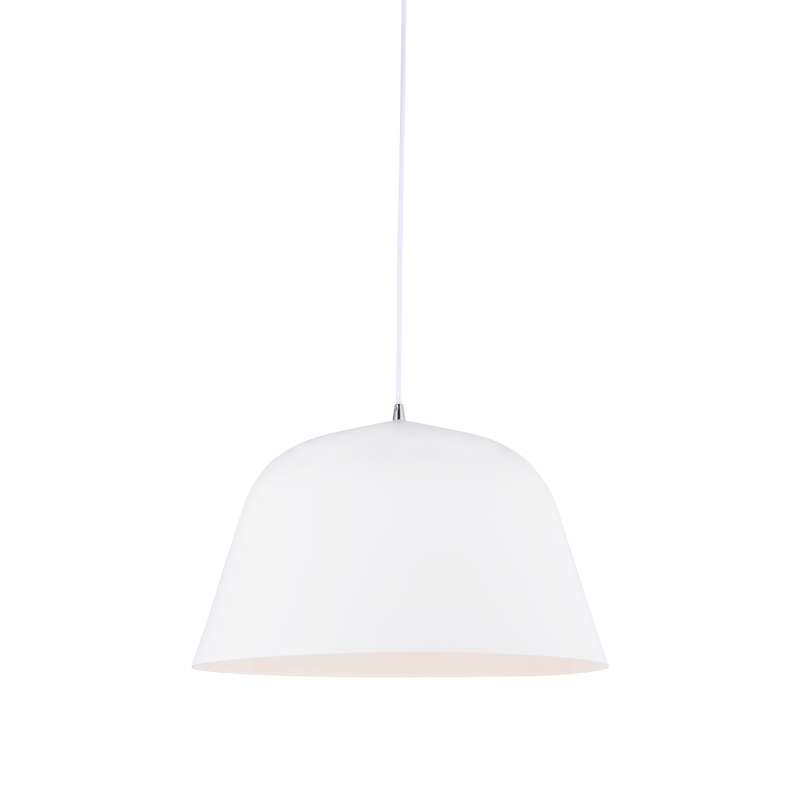 ΚΡΕΜΑΣΤΟ Φ/Σ 1ΧΕ27 ΜΕΤΑΛΛΙΚΟ ΛΕΥΚΟ Φ40ΧΗ120CM PALLADA ACA OD8072WH