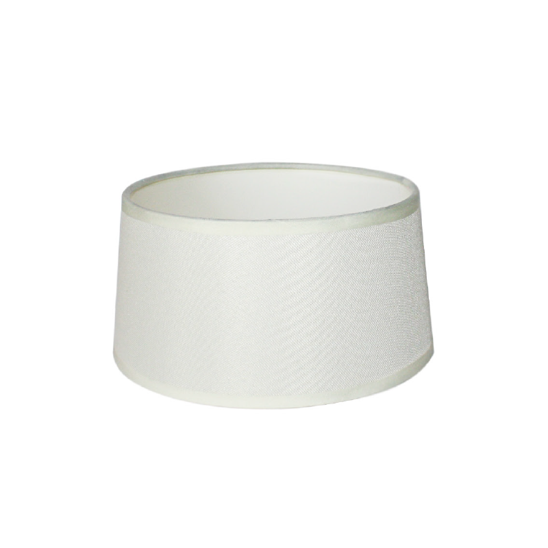 ΑΜΠΑΖΟΥΡ ΥΦΑΣΜΑ ΛΕΥΚΟ ΜΕ ΒΑΣΗ ΓΙΑ Ε27 Φ20cm X H10cm ACA SHADE8033W