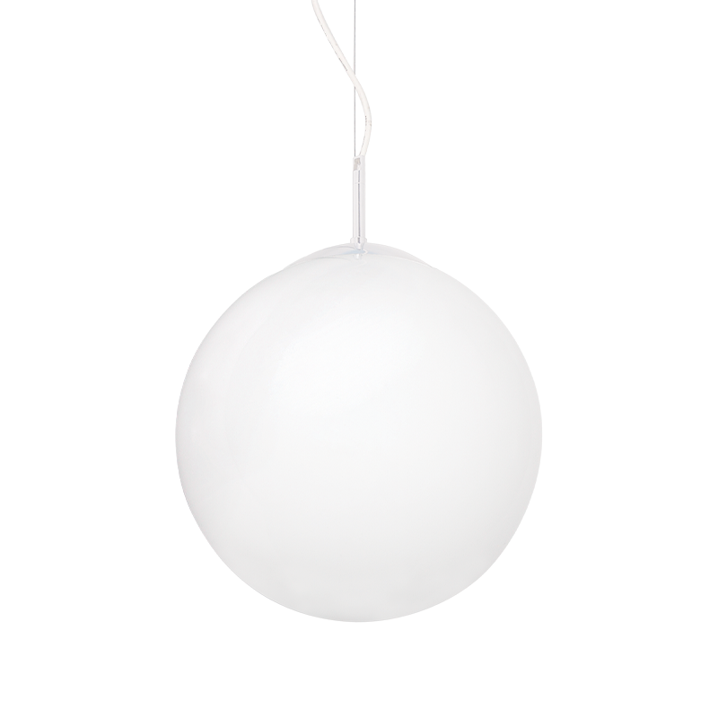 Φωτιστικό Κρεμαστό D30cm Μπάλα Οπαλίνα 1xE27 ACA Luna V2010C300W