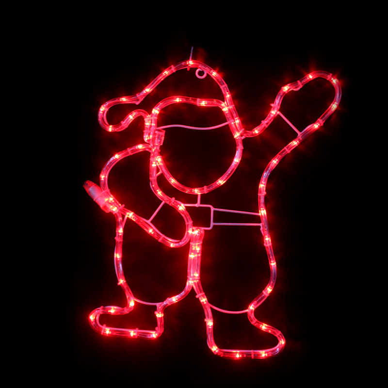 "SANTA" 72 LED ΣΧΕΔΙΟ 3m ΜΟΝΟΚΑΝΑΛ ΦΩΤΟΣΩΛ RED IP44 41x46cm 1.5m ΚΑΛΩΔ ACA X0818418