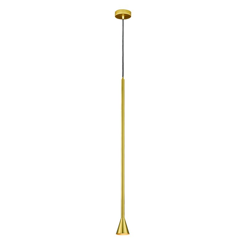 ΚΡΕΜΑΣΤΟ Φ/Σ 1ΧGU10 CLOUZOT ΧΡΥΣΟ ΜΕΤ/ΚΟ IP20 D7,5XD10XH190CM ACA YL22801PGD