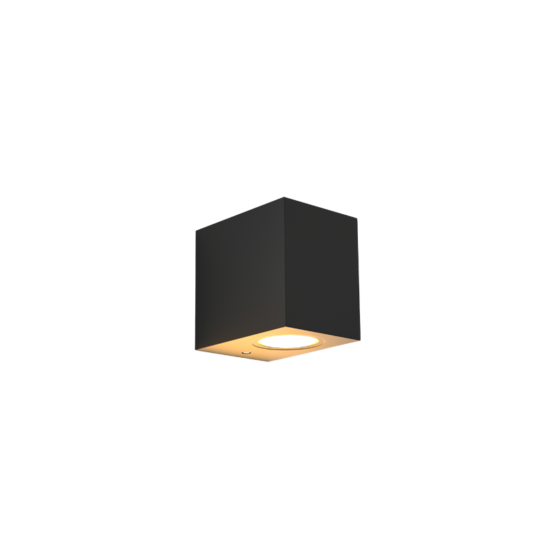 it-Lighting Norman 1xGU10 Outdoor Up or Down Wall Lamp Anthracite D:8cmx7cm 80200444
